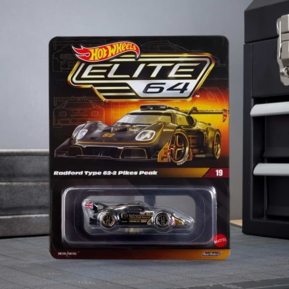 Hot Wheels Elite 64 Radford Type 62-2 Pikes Peak - Mattel 1:64 Diecast #19 NEW
